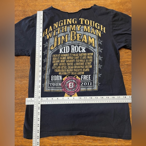 Kid Rock born free tour shirt - Picture 2 of 3
